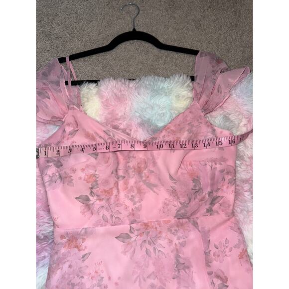 BIRDY GREY MAXI BRIDESMAID DRESS - Picture 7 of 11